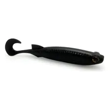 Isca Artificial E-shad 12cm Monster3x - Ziplock C/ 5 Unid. Cor Black Foto mini 1