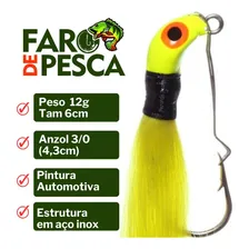 Isca Artificial Jig Lori M 12 G Cor: Amarela Xuxinha Cor Amarelo Foto mini  3
