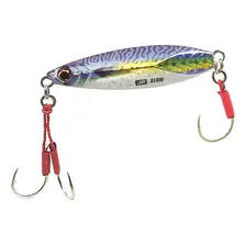 Isca Artificial Jig Slow Livebait Majorcraft Jigpara 40g Cor Live Kin Saba (#85) Foto  mini 1