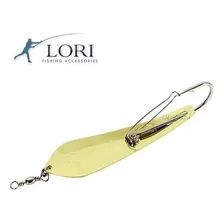 Isca Artificial Lori Colher Tradicional NÂș 5 Anti Enrosco Cor Ouro Foto mini 1