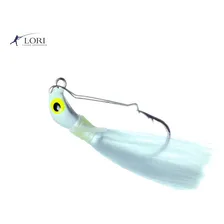 Isca Artificial Lori Jig Anti Enrosco Rabuda 16gr Cor Cor Laranja Foto mini 2
