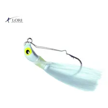 Isca Artificial Lori Jig Xuxinha Anti Enrosco 8gr Cor Cor Branca Foto mini 1
