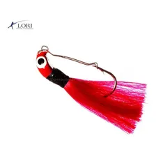 Isca Artificial Lori Jig Xuxinha Anti Enrosco Rabuda 8gr Cor COR VERMELHA Foto mini 1