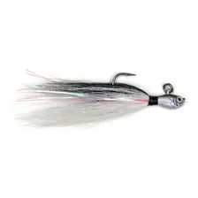 Isca Artificial Marine Sports Streamer Jig 10g Cor 2BW Foto mini 2