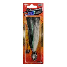 Isca Artificial Marine Sports Streamer Jig 10g Cor 2BW Foto mini 3