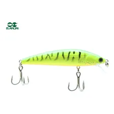 Isca Artificial Maruri Charutinho 90 - 9cm 12gr Várias Cores Cor Verde Claro-amarelo Foto mini 1