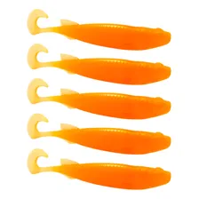 Isca Artificial Monster 3x E-shad 9cm 5 Unidades Cor Orange Foto mini 1