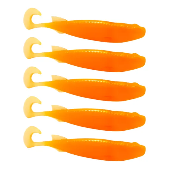 Isca Artificial Monster 3x E-shad 9cm 5 Unidades Cor Orange Foto 1