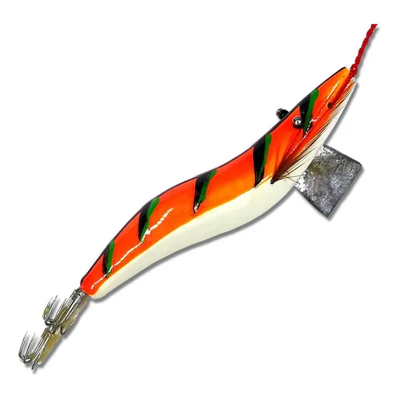 Isca Artificial Para Pesca De Lula Zangarilho Camarão 6cm Foto 1