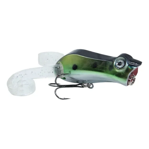 Isca Artificial Pesca Popper Frog Sapo Sapinho 5,5cm Traira Cor C Foto 1
