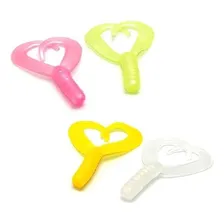Isca Artificial Silicone W017 6,5cm 12 Pecas Maruri Foto mini 2