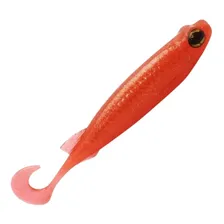 Isca Artificial Soft Monster 3x E-shad 12cm C/ 5und - Cores Cor Cor - Premium Red Foto mini 2