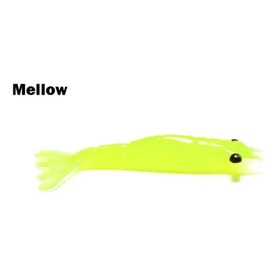 Isca Artificial Soft Monster 3x Ultra Soft (7,5 Cm) 3 Unids Cor Cor - Mellow Foto 1
