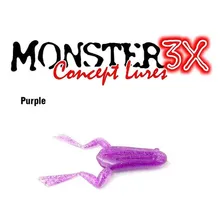 Isca Artificial Soft Monster 3x X-frog (9cm) - 2 Unidades Cor Cor - Purple Foto mini 1