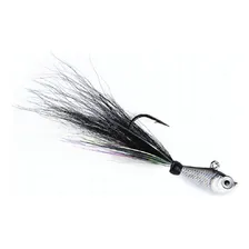 Isca Artificial Streamer Jig Marine Sports 20g Cor 02bw Foto mini 1