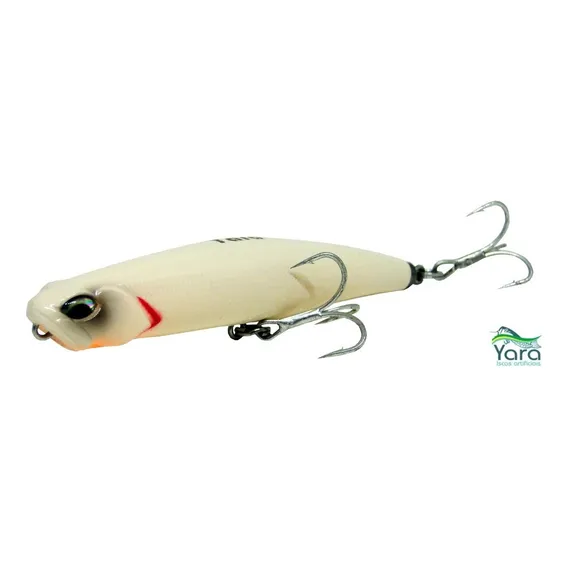 Isca Artificial Superficie Zara Yara Top Stick 90mm 9,5gr Cor Osso Foto 1