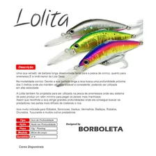 Isca Borboleta Lolita 8cm Cor 21h Foto mini  2