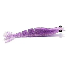 Isca Camarão Monster 3x X-move / 9cm - 3un Cor Purple Foto mini 3