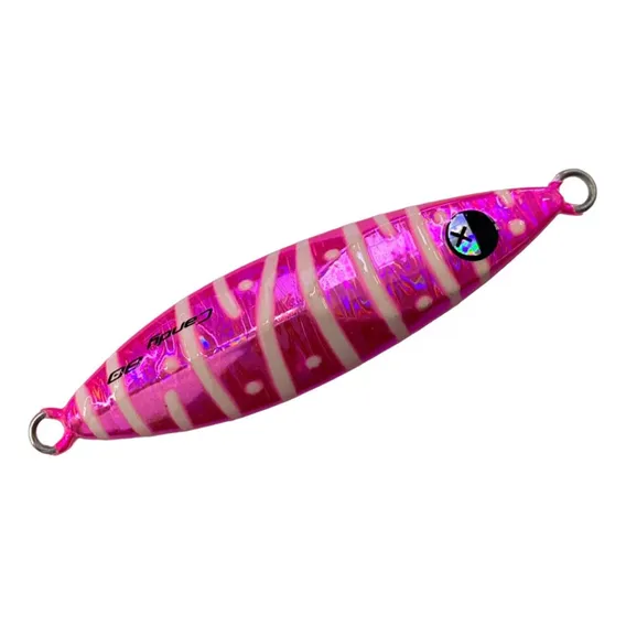 Isca Jumping Jig Jignesis Vfox Candy 80g 9cm #03 Rosa Foto 1