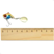 Isca Metal Vib 2,5cm Vibration Jig Ferrinho - Kit C/4 Unid Foto mini  2