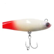 Isca Pesca Nelson Nakamura Curisco 80 8cm 13g Cor Arari Fire Foto mini 3