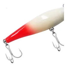Isca Pesca Nelson Nakamura Curisco 80 8cm 13g Cor Arari Fire Foto mini 1