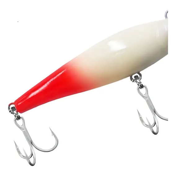 Isca Pesca Nelson Nakamura Curisco 80 8cm 13g Cor Arari Fire Foto 1