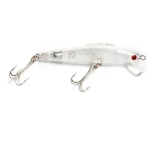 Isca Pra Robalo Nelson Nakamura Queen 70 7cm 6g Cor Cor 201 - Transparente Foto mini 1