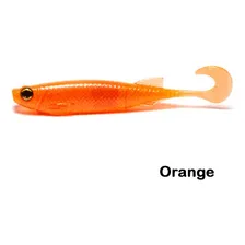 Isca Soft Bass Monster 3x E-shad (15cm) 2 Pçs- Várias Cores Cor Cor - Orange Foto  mini 1