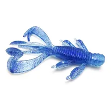 Isca Soft Monster3x Craw Dance 9,5cm Isca Matadeira Cor Azul Foto mini 1