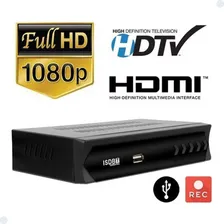 Isdbt Set Top Box conversor tv analógico cor preto Foto mini 4
