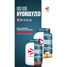Iso 100 2,3kg Dymatize Whey 100% Isolado E Hidrolisado 5lb Sabor Baunilha Foto mini 4