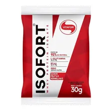 Isofort Whey Protein Isolado Frutas Vermelhas Vitafor 30g Foto mini 1