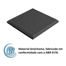 Isolador Acustico Espuma Liso Bloqueia Som Profissional50x50 Foto mini 2