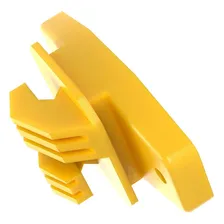 Isolador Cerca Elétrica W Amarelo Reforçado - C/100 Foto mini 4