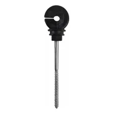 Isolador Gancho Longo 16 Cm Preto Kit 50 Unidades Foto mini  2