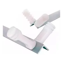 Isolador para cerca elétrica polipropileno Hombrus Isolador branco - 50 unidades Foto mini 3