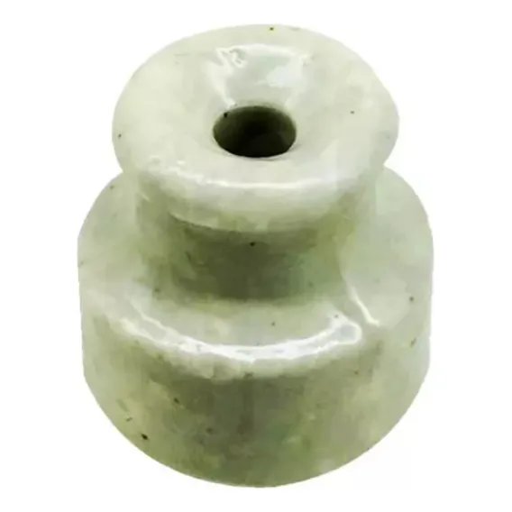 Isolador Roldana Porcelana 24x24mm Chocadeira Kit 250 110 Foto 1