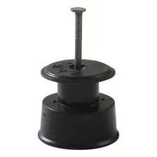 Isolador Roldana Preto 36 Cerca Elétrica Rural 100 Un Zebu Foto  mini 1