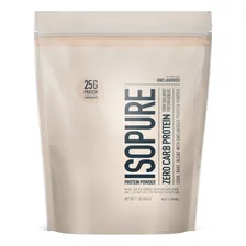 Isopure Whey Protein Isolate Zero Carbs Proteína sem açúcar Sem aromatizado/sem sabor Foto  mini 1