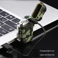 Isqueiro De Plasma Recarregável Prova D'agua Camuflado Foto mini 4