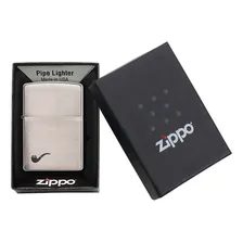 Isqueiro Zippo 200Pl Classic Cromado Escovado para Cachimbo Foto  mini 1