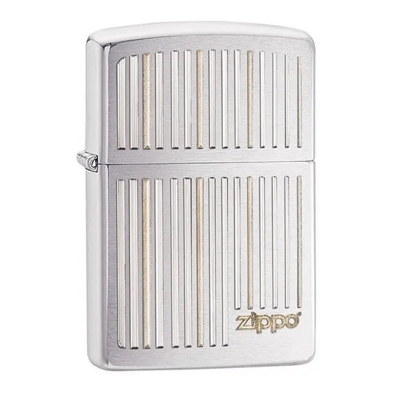 Isqueiro Zippo Com Linhas Foto 1