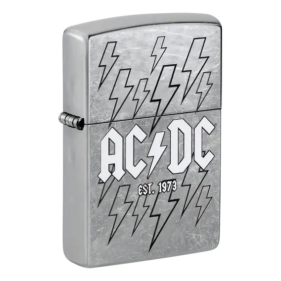 Isqueiro Zippo Cromado ACDC Foto 1