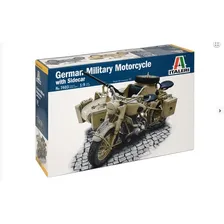Italeri Kit P/montar 1:9 Motocicleta With Sidecar (7403) Foto  mini 1