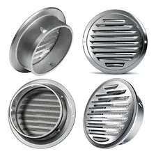 Itc Motorhome Grelha Bombeiro Grade Grelha De Ventilação Acabamento Em Inox Com Tela 20 x 20 cm Foto mini  2