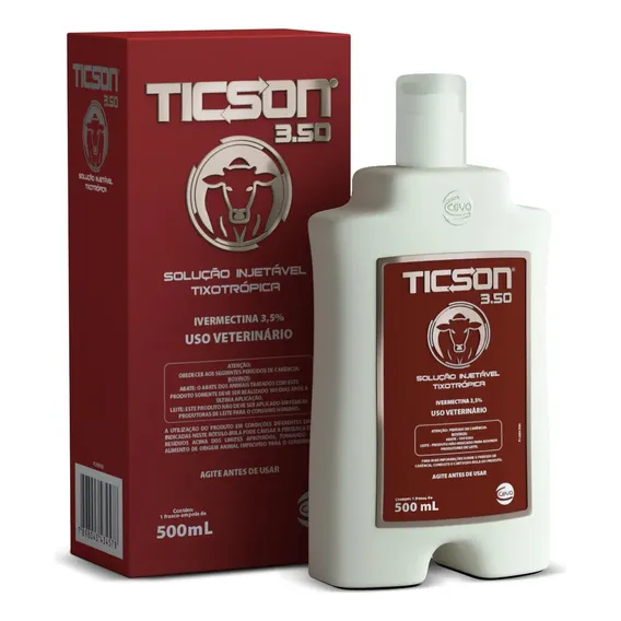 Ivermectina Ticson 500ml 3,5% -500ml Foto 1
