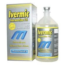 Ivermic Ivermectina 1% Microsules 500ml Foto  mini 1
