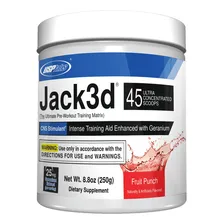Jack 3d - Usp- 45 Doses-original-eua- Pronto Sabor Fruit Punch Foto mini 2
