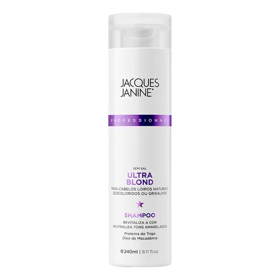 Jacques Janine Professionnel Shampoo Matizador 240ml Foto 1